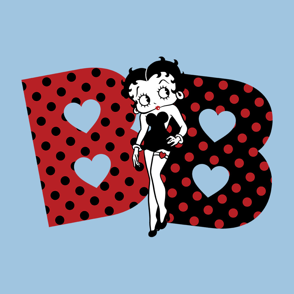 Betty Boop Polka Dot BB's Women's Sweatshirt | Betty Boop Shop