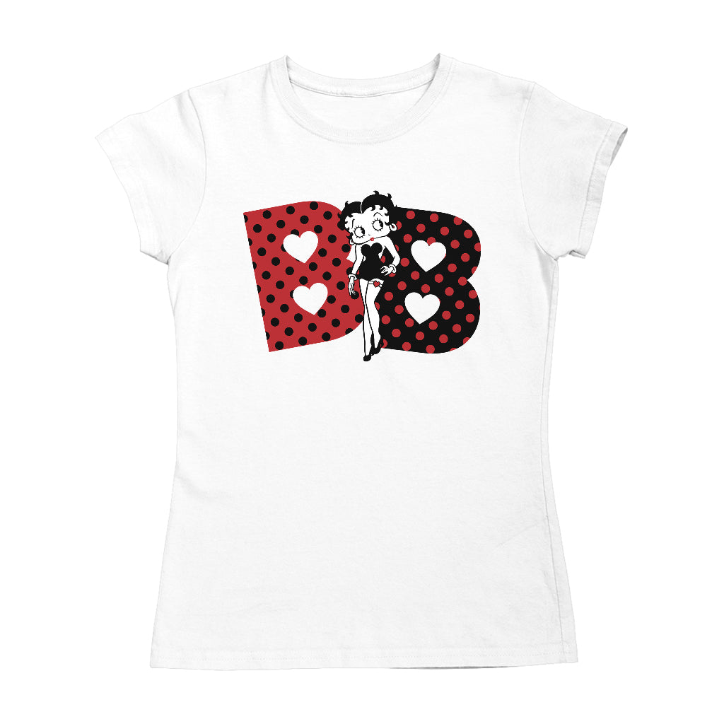 Betty Boop Polka Dot BB's Women's T-Shirt