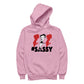 Betty Boop #Sassy Polka Dot Silhouettes Men's Hooded Sweatshirt