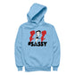 Betty Boop #Sassy Polka Dot Silhouettes Men's Hooded Sweatshirt