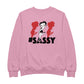 Betty Boop #Sassy Polka Dot Silhouettes Men's Sweatshirt