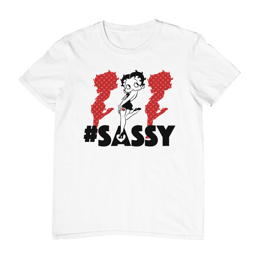 Betty Boop #Sassy Polka Dot Silhouettes Men's T-Shirt