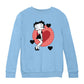 Betty Boop Love Hearts Kids Sweatshirt