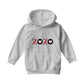 Betty Boop XOXO Polka Dot Letters Kids Hooded Sweatshirt