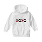 Betty Boop XOXO Polka Dot Letters Kids Hooded Sweatshirt