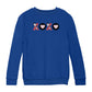Betty Boop XOXO Polka Dot Letters Kids Sweatshirt