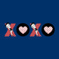 Betty Boop XOXO Polka Dot Letters Men's Sweatshirt