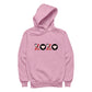 Betty Boop XOXO Polka Dot Letters Women's Hooded Sweatshirt