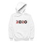 Betty Boop XOXO Polka Dot Letters Women's Hooded Sweatshirt