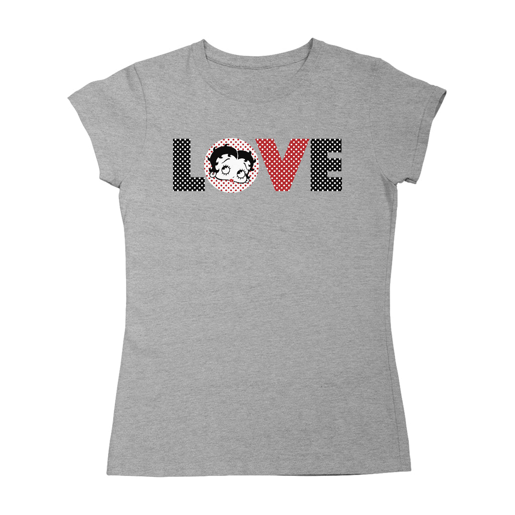 Betty Boop Polka Love Women's T-Shirt