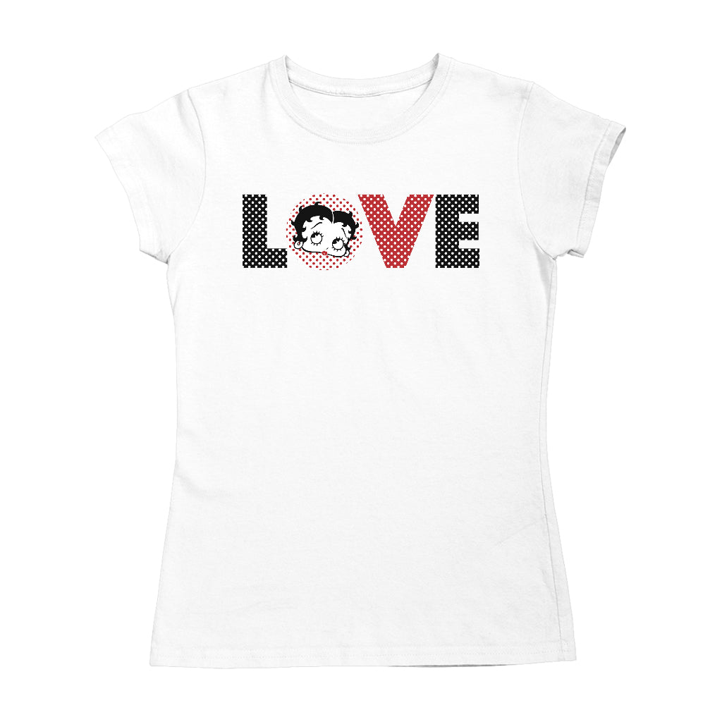 Betty Boop Polka Love Women's T-Shirt