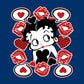 Betty Boop Lips & Hearts Kids T-Shirt