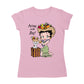 Betty Boop Putting On The Dog Pudgy Women's T-Shirt