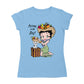 Betty Boop Putting On The Dog Pudgy Women's T-Shirt