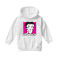 Betty Boop Classic Hands Together Kids Hooded Sweatshirt