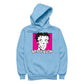 Betty Boop Classic Hands Together Men's Hooded Sweatshirt
