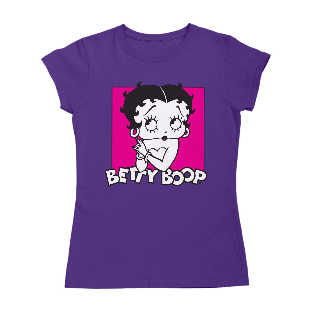 Betty Boop Classic Hands Together Women's T-Shirt