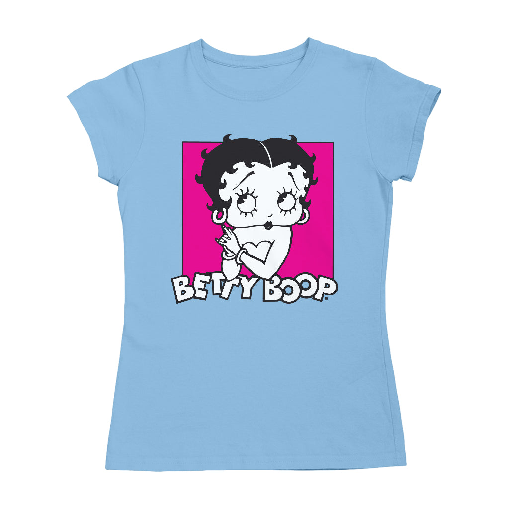 Betty Boop Classic Hands Together Women's T-Shirt