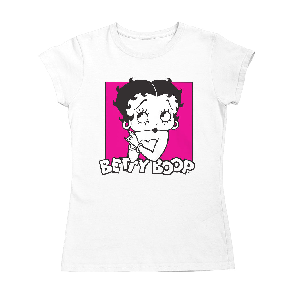 Betty Boop Classic Hands Together Women's T-Shirt
