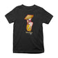 Betty Boop Betty on Gold Barrel Kids T-Shirt