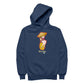 Betty Boop Betty on Gold Barrel Men's Hooded Sweatshirt