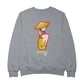 Betty Boop Betty on Gold Barrel Men's Sweatshirt