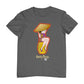 Betty Boop Betty on Gold Barrel Men's T-Shirt