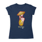 Betty Boop Betty on Gold Barrel Women's T-Shirt