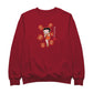 Betty Boop Red Chinese Dress with Pandas Men's Sweatshirt