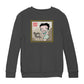 Betty Boop Jade bangles and Mountains Background Kids Sweatshirt