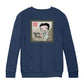 Betty Boop Jade bangles and Mountains Background Kids Sweatshirt