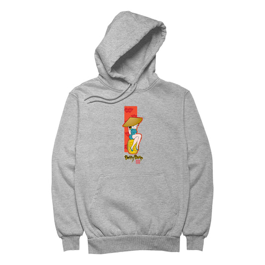 Betty Boop Gold Love Character Barrel Men's Hooded Sweatshirt
