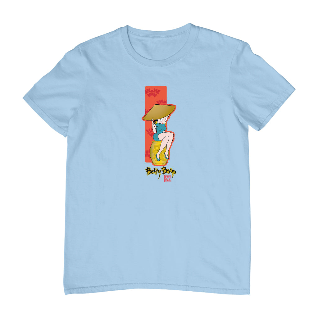 Betty Boop Gold Love Character Barrel Men's T-Shirt