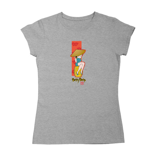 Betty Boop Gold Love Character Barrel Women's T-Shirt