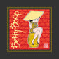 Betty Boop Red Lotus Flower on Barrel Men's Sweatshirt