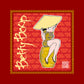 Betty Boop Red Lotus Flower on Barrel Women's Sweatshirt