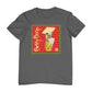 Betty Boop Red Lotus Flower on Barrel Men's T-Shirt