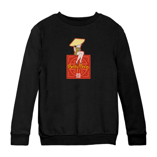 Betty Boop Betty in Dragon Dress with Hat Kids Sweatshirt