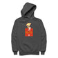 Betty Boop Betty in Dragon Dress with Hat Men's Hooded Sweatshirt