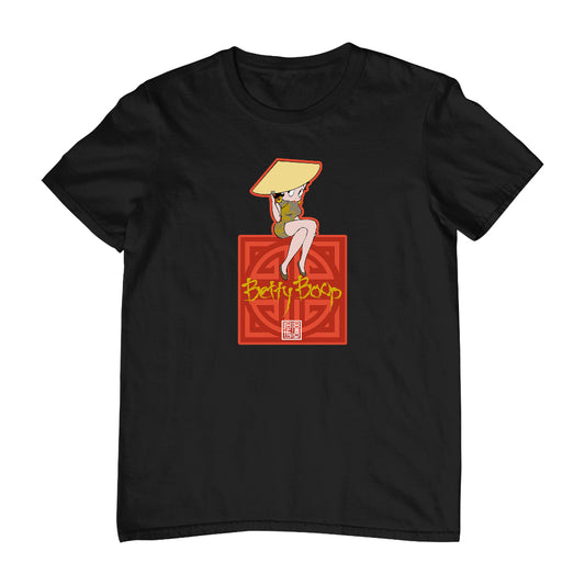 Betty Boop Betty in Dragon Dress with Hat Men's T-Shirt