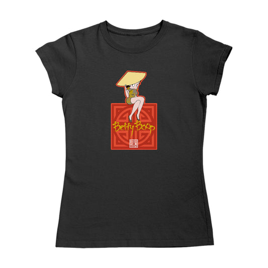 Betty Boop Betty in Dragon Dress with Hat Women's T-Shirt