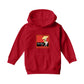 Betty Boop Longevity Symbol Pattern Kids Hooded Sweatshirt