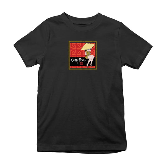 Betty Boop Longevity Symbol Pattern Kids T-Shirt