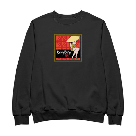 Betty Boop Longevity Symbol Pattern Men's Sweatshirt
