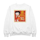 Betty Boop Dragon Background Men's Sweatshirt