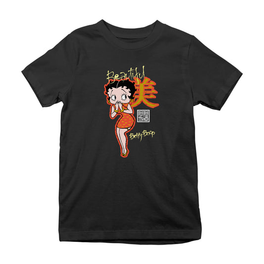 Betty Boop Beautiful Mandarin Character Kids T-Shirt