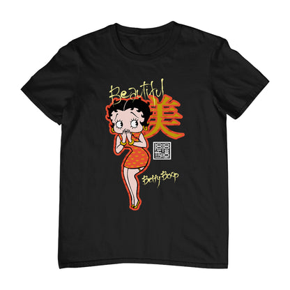Betty Boop Beautiful Mandarin Character Men's T-Shirt