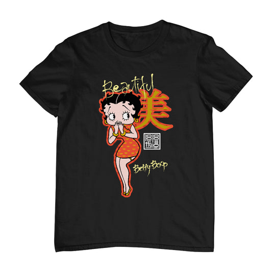 Betty Boop Beautiful Mandarin Character Men's T-Shirt