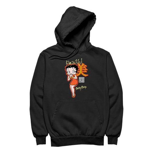 Betty Boop Beautiful Mandarin Character Women's Hooded Sweatshirt