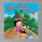 Betty Boop Betty and Bimbo Went Up The Hill Kids Hooded Sweatshirt